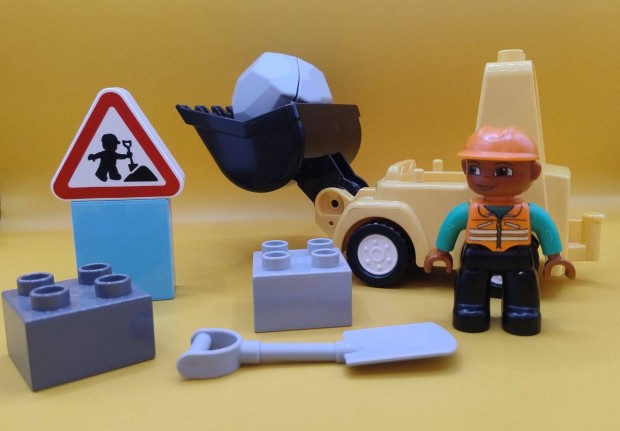 LEGO Duplo Város Buldózer szett
