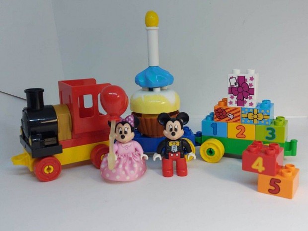 LEGO Duplo - Minnie s Mickey szletsnapi vonata 10597