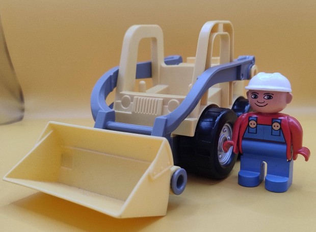 LEGO Duplo homlokrakodó + munkás