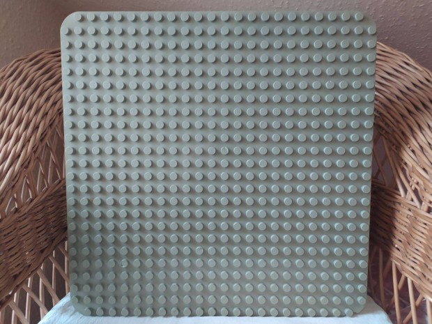 LEGO Duplo szürke nagy alaplap