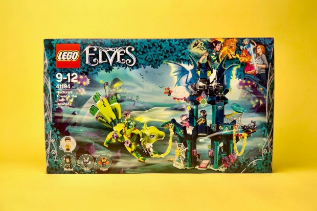 LEGO Elves 41194 Noctura's Tower & the Earth Fox Rescue, Új Bontatlan