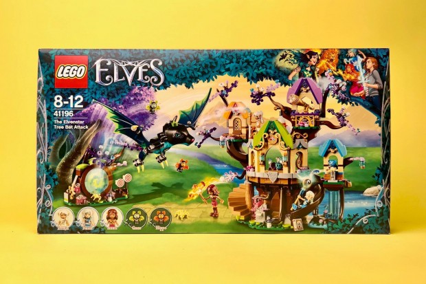 LEGO Elves 41196 The Elvenstar Tree Bat Attack, Új, Bontatlan