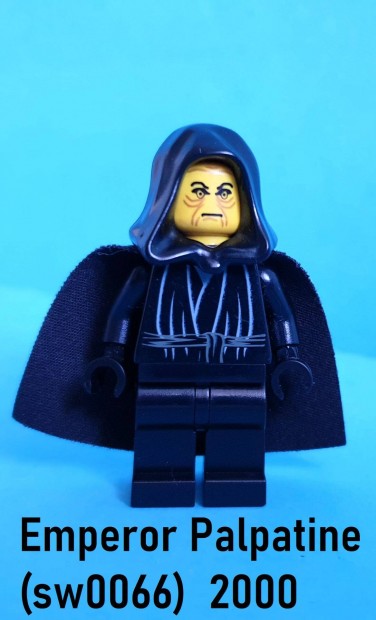LEGO Emperor Palpatine figura (sw0066) 2000 elad nagyon j llapotban