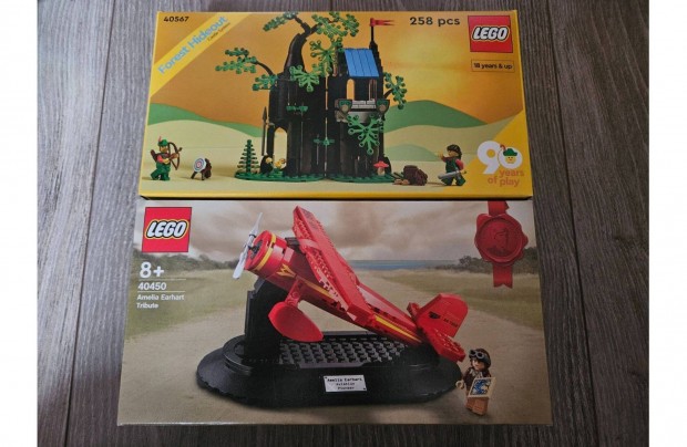 LEGO Erdei bvhely 40567 Tisztelgs Amelia Earhart eltt 40450 j