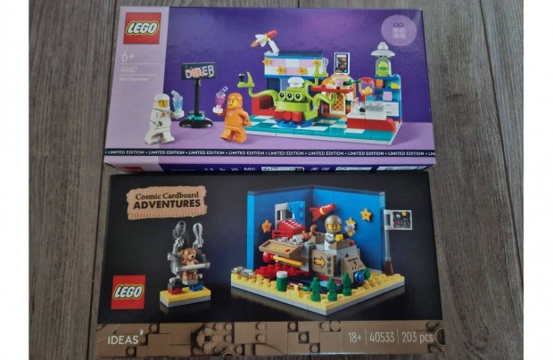 LEGO Exclusive Space készletek 40687 ideas 40533 bontatlan eladó!