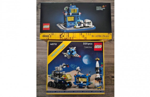 LEGO Exclusive Space készletek 40712 ideas 40786 bontatlan eladó!