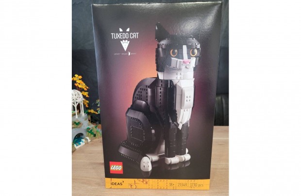 LEGO Fekete-fehér macska 21349
