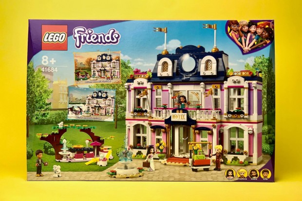 LEGO Firends 41684 Heartlake City Grand Hotel, j, Bontatlan, Hibtlan
