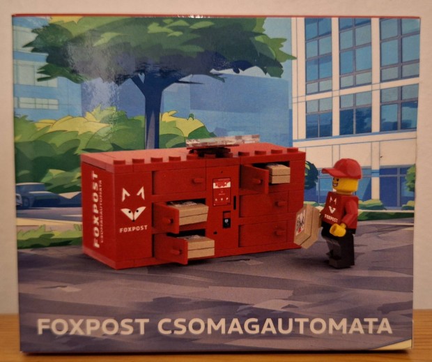 LEGO Foxpost csomagautomata