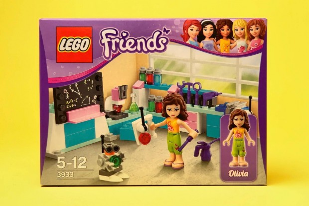 LEGO Friends 3933 Olivia's Invention Workshop, j, Bontatlan