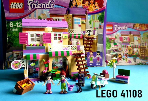 LEGO Friends 41108 Heartlake piac (2015), hinytalan, tmutat, doboz