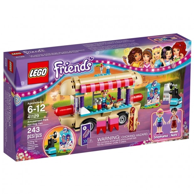 LEGO Friends 41129 Friends Vidmpark Hot Dog Van