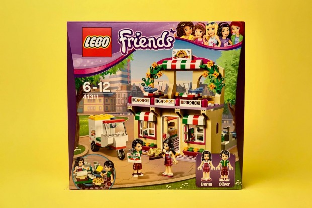 LEGO Friends 41311 Heartlake Pizzria, j, Bontatlan, Hibtlan