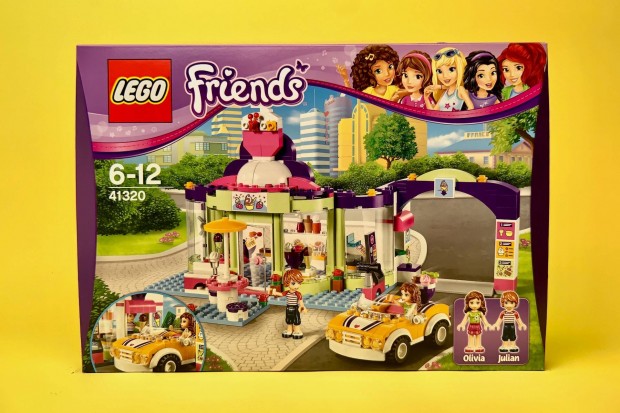 LEGO Friends 41320 Heartlake Frozen Yogurt Shop, j, Bontatlan