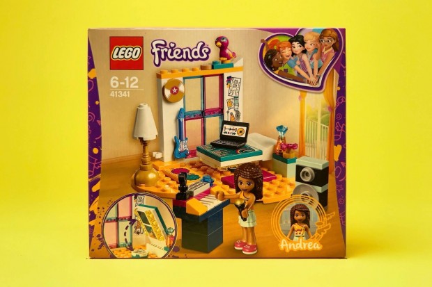 LEGO Friends 41341 Andrea's Bedroom, j, Bontatlan