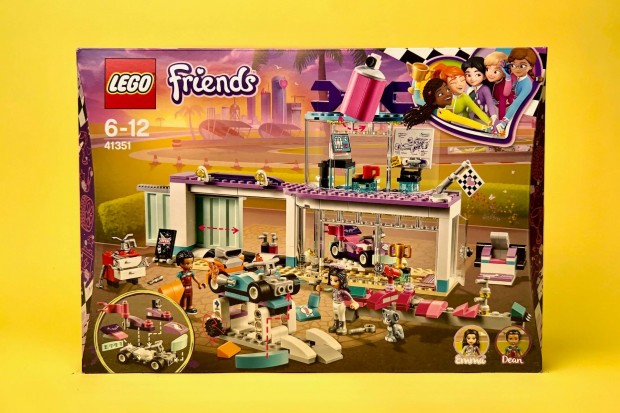 LEGO Friends 41351 Creative Tuning Shop, Uj, Bontatlan