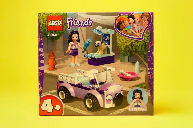 LEGO Friends 41360 Emma's Mobile Vet Clinic, j, Bontatlan