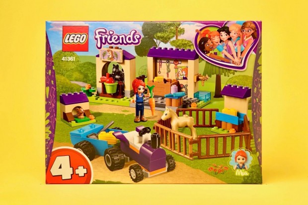 LEGO Friends 41361 Mia's Foal Stable, j, Bontatlan