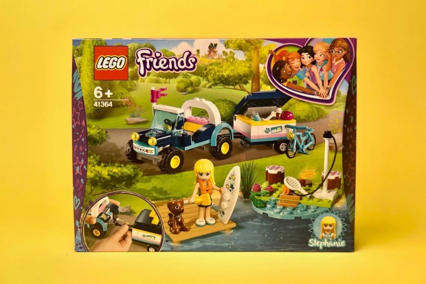 LEGO Friends 41364 Stephanie's Buggy & Trailer, j, Bontatlan