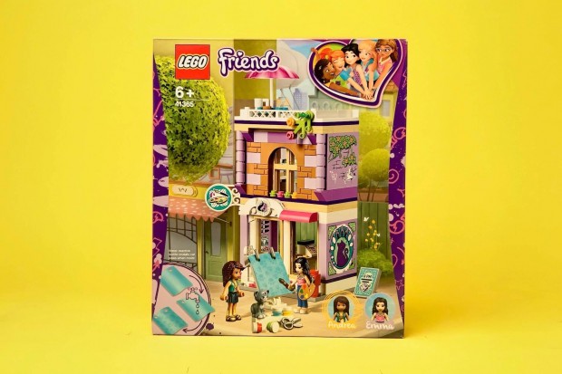 LEGO Friends 41365 Emma's Art Studio, j, Bontatlan