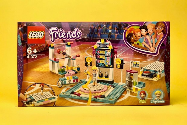 LEGO Friends 41372 Stephanie's Gymnastics Show, Uj, Bontatlan