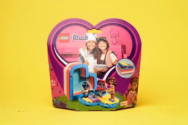 LEGO Friends 41387 Olivia's Summer Heart Box, j, Bontatlan