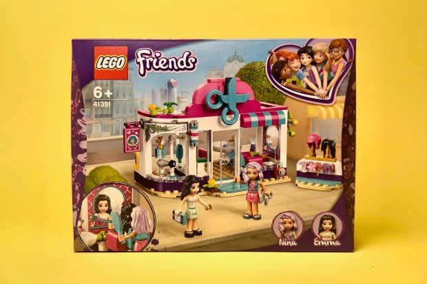 LEGO Friends 41391 Heartlake City Hair Salon, Uj, Bontatlan