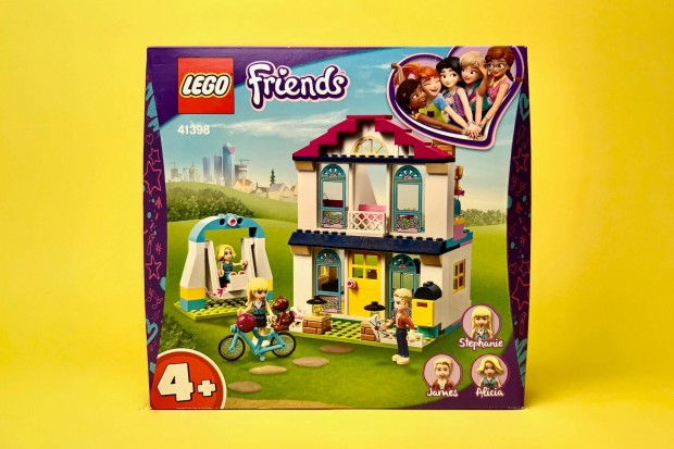 LEGO Friends 41398 Stephanie hza, j, Bontatlan