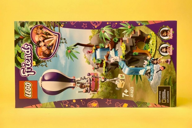 LEGO Friends 41423 Tiger Hot Air Balloon Jungle Rescue, j, Bontatlan