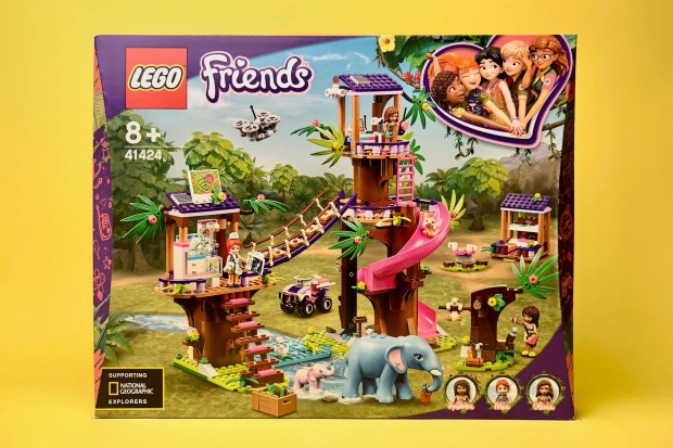 LEGO Friends 41424 Jungle Rescue Base, j, Bontatlan