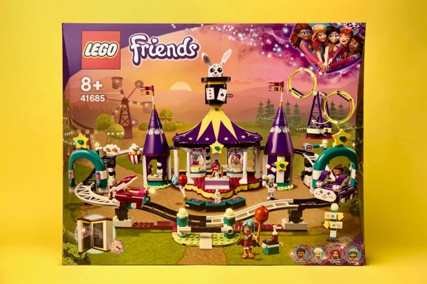 LEGO Friends 41685 Magical Funfair Roller Coaster, j, Bontatlan