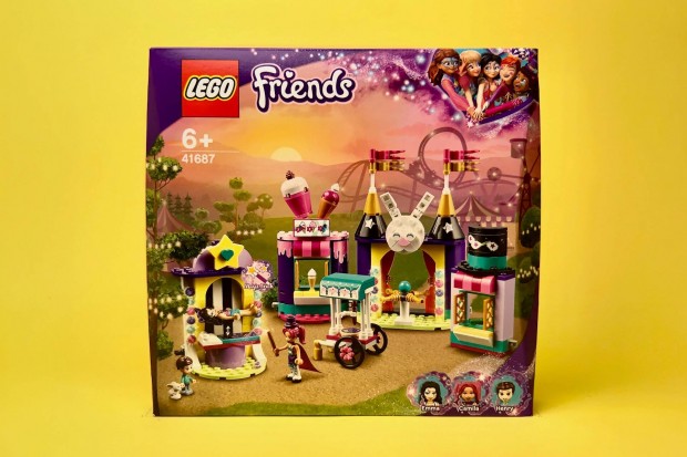 LEGO Friends 41687 Magical Funfair Stalls, j, Bontatlan