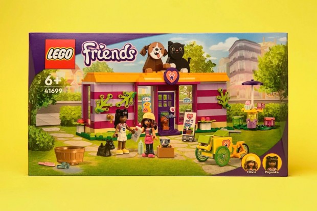 LEGO Friends 41699 Pet Adoption Caf, j, Bontatlan