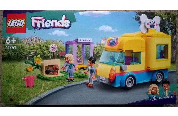LEGO Friends 41741 Kutyament furgon - j, bontatlan