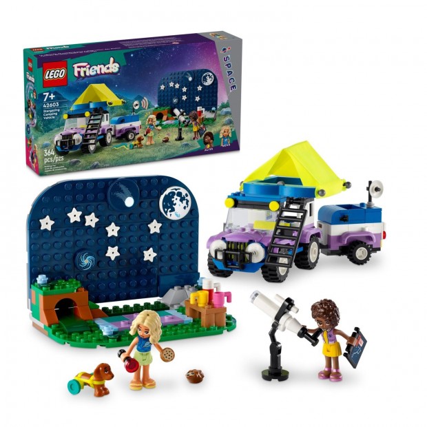 LEGO Friends 42603 Csillagnz kempingaut - 42603