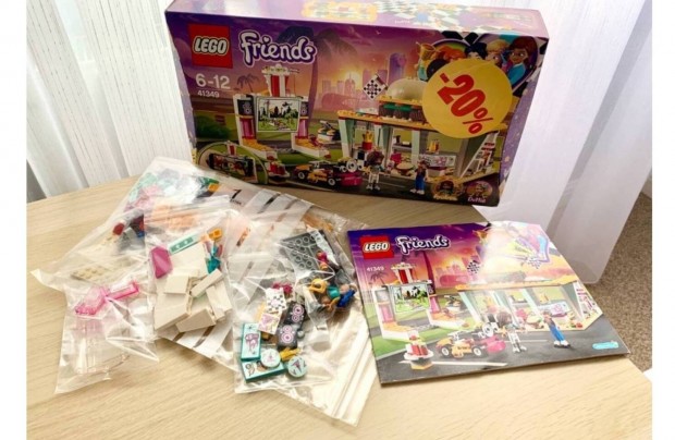 LEGO Friends Gokart sorozat 41349 Heartlake autsmozi s gyorstterem