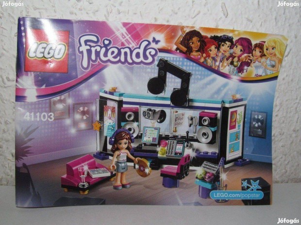 LEGO Friends - Popsztr Hangstdi 41103