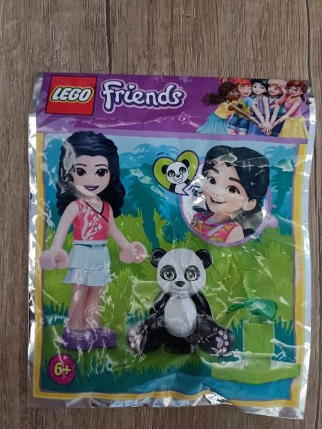 LEGO Friends & panda polybag figura 