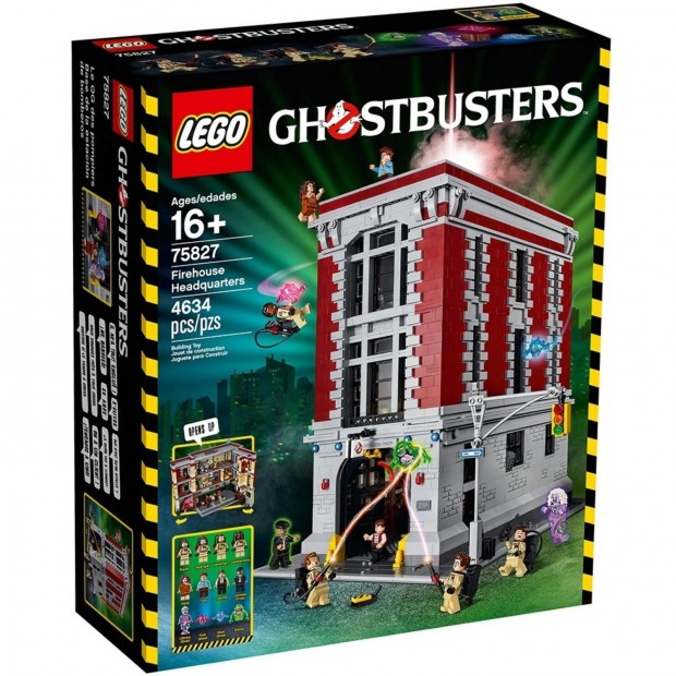 LEGO Ghostbusters 75827 Ghostbusters Firehouse fhadiszlls - 75827