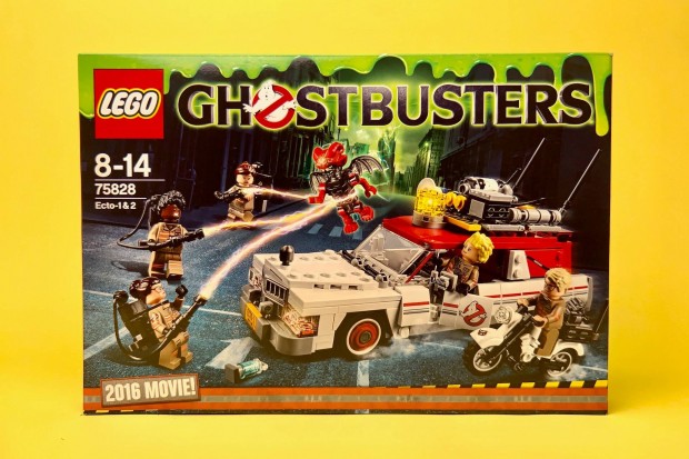 LEGO Ghostbusters 75828 Ecto 1 & 2, Uj, Bontatlan, Hibtlan