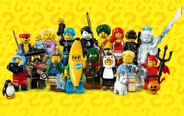 LEGO Gyjthet minifigura 16. szria, teljes sorozat 16 db, 71013 j