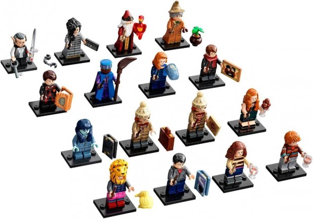 LEGO Gyűjthető minifigura Harry Potter 2. széria, teljes sorozat 16 db