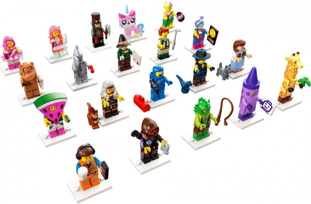 LEGO Gyjthet minifigura Lego Movie 2 szria, teljes sorozat 20 db, 7