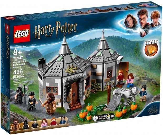 LEGO Harrty Potter 75947 Hagrid's Hut: Buckbeak's Rescue új, bontatlan