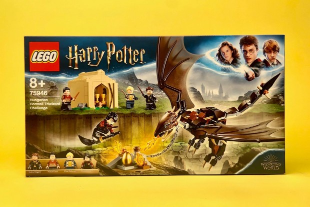 LEGO Harry Potter 75946 Hungarian Horntail Triwizard C, Uj, Bontatlan