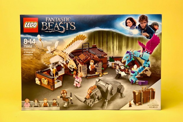 LEGO Harry Potter 75952 Newts Case of Magical Creatures, Uj Bontatlan