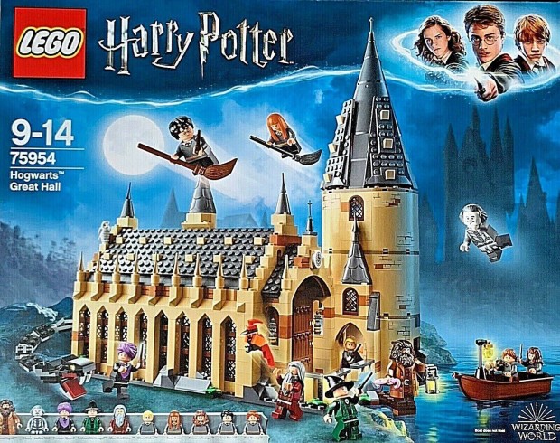 LEGO Harry Potter 75954 Roxforti nagyterem Bontatlan