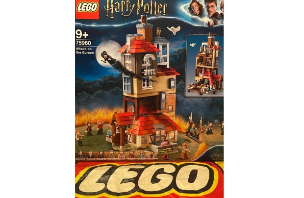 LEGO Harry Potter 75980 Attack on the Burrow Bontatlan kszlet