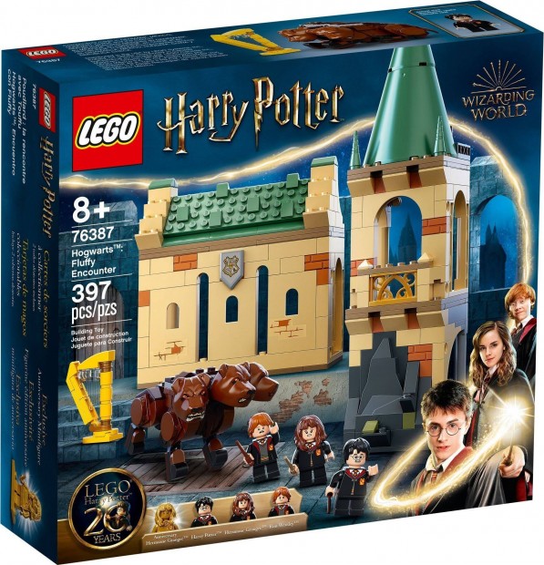 LEGO Harry Potter 76387 Hogwarts: Fluffy Encounter új, bontatlan