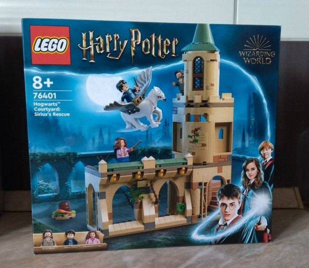 LEGO Harry Potter 76401 - Roxfort kastlyudvar Sirius megmentse (j)